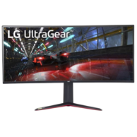 LG Monitor 38" 38GN950 UltraGear, WQHD+, IPS, 144Hz, zakrivljeni, crni